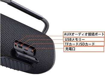 Amazon.co.jp: 40W Bluetoothスピーカー ポータブルスピーカー