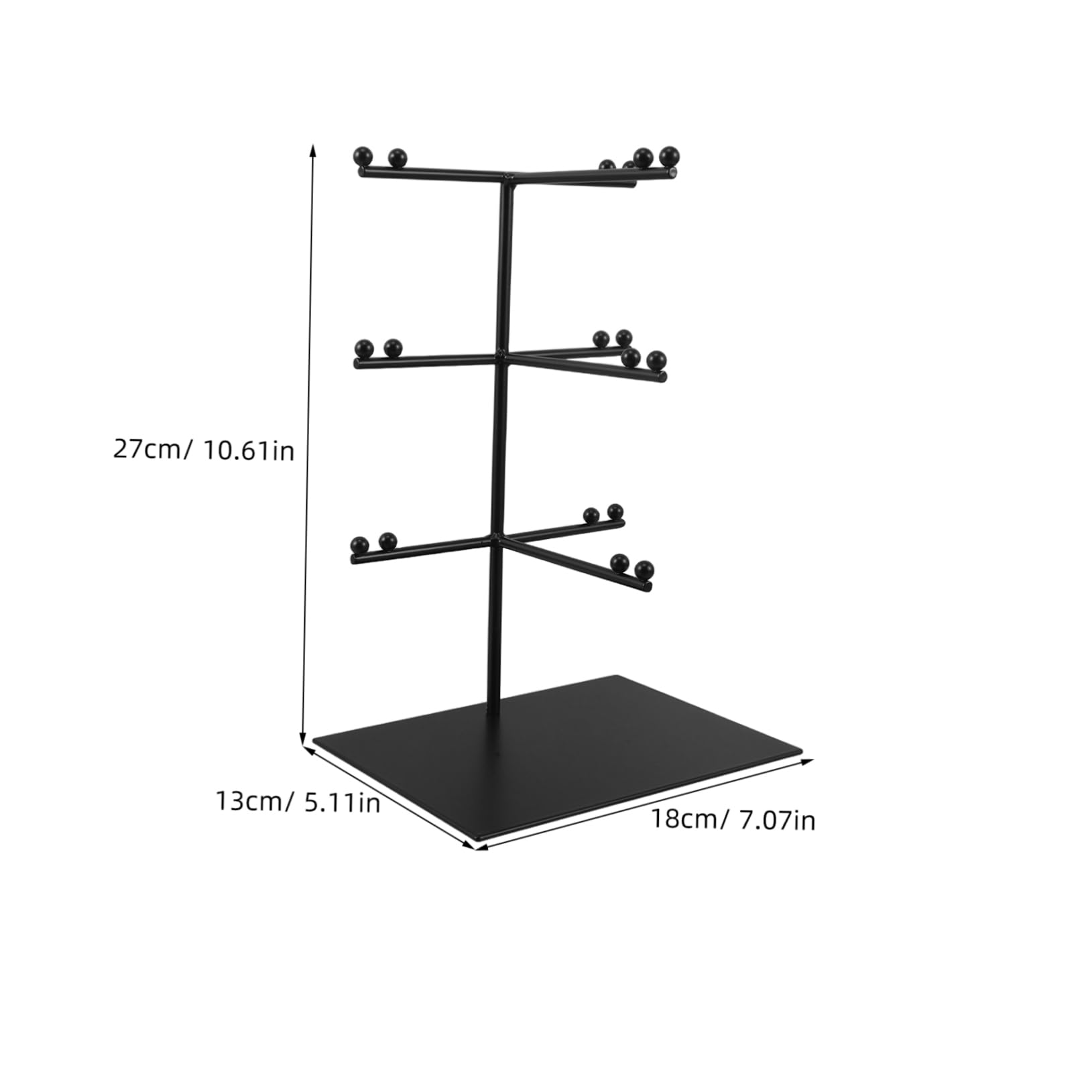 OUNONA Expositor de Gafas de Sol Organizador de Metal para Mostradores Vitrinas Tienda de Accesorios Soporte para Montura de Gafas