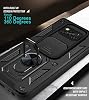 Carcasa Compatible con Xiaomi Poco X3, con Cubierta Deslizante para Cámara, Compatible con Xiaomi Poco X3 NFC M2007J20CG M2007J20CT / Poco X3 Pro, Negro 8