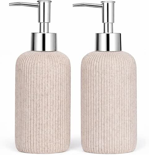 Soap Dispensers 400ML 13OZ 2Pcs Hand Dish Lotion Shampoo Soap
