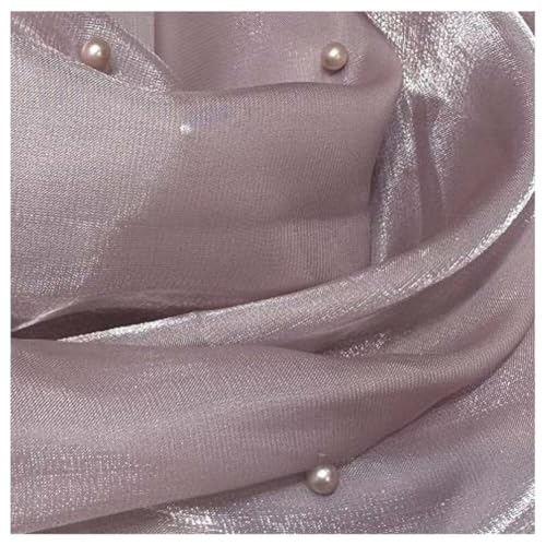 Tissu en tulle transparent à paillettes haut de gamme pour confection de robe de soirée