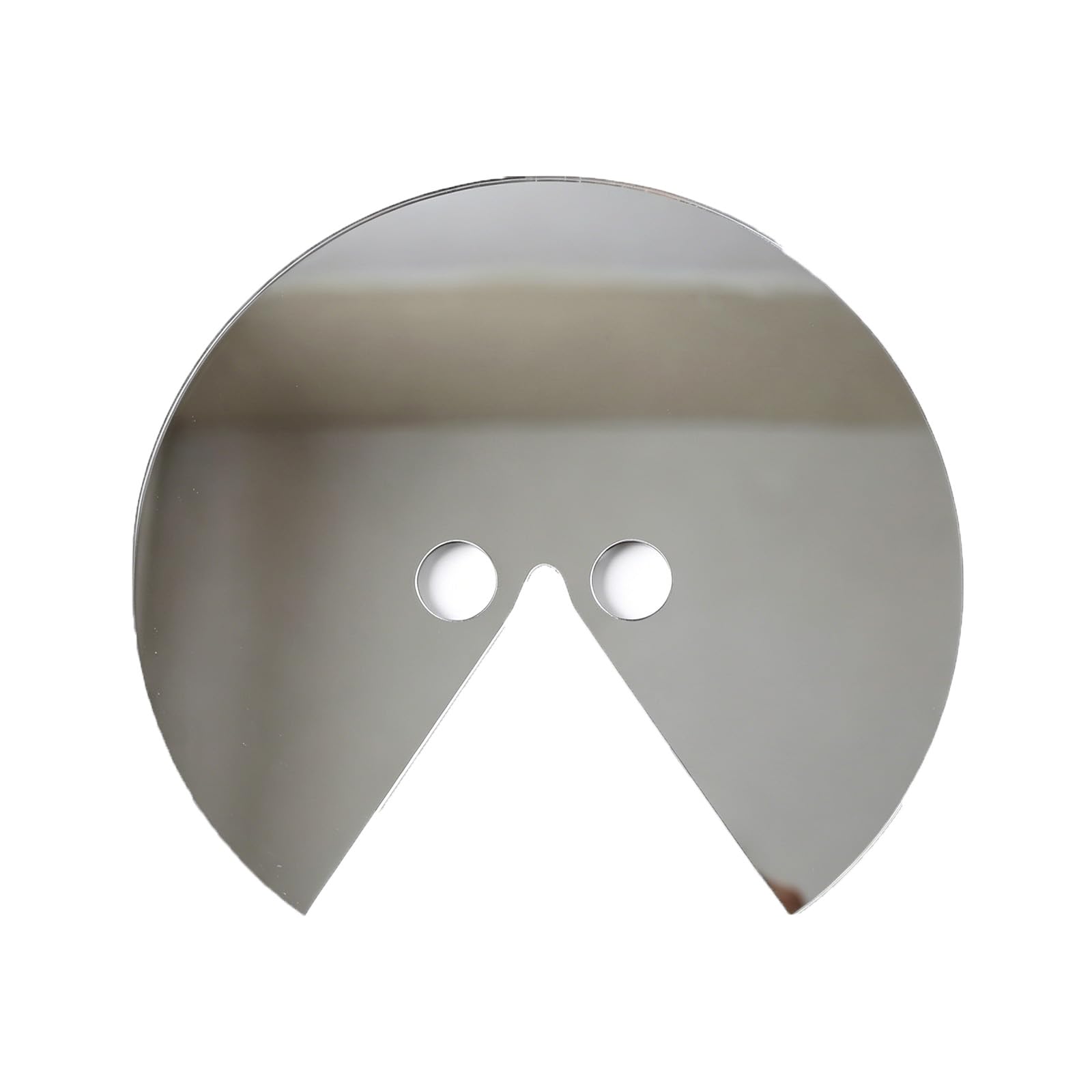 Funny Mirror Mask - What I'm Looking At, Anti-Selfie Head-Mounted Mirror,Wearer’s Embedded Viewpoint, Reflects Light & Movement, Creative Prop for Photography & Video Art, Halloween Costumes