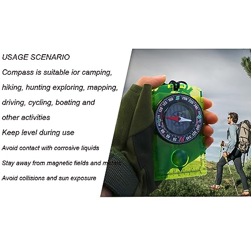 Brújula Hxexplore para niǹos senderismo y camping miniatura 3