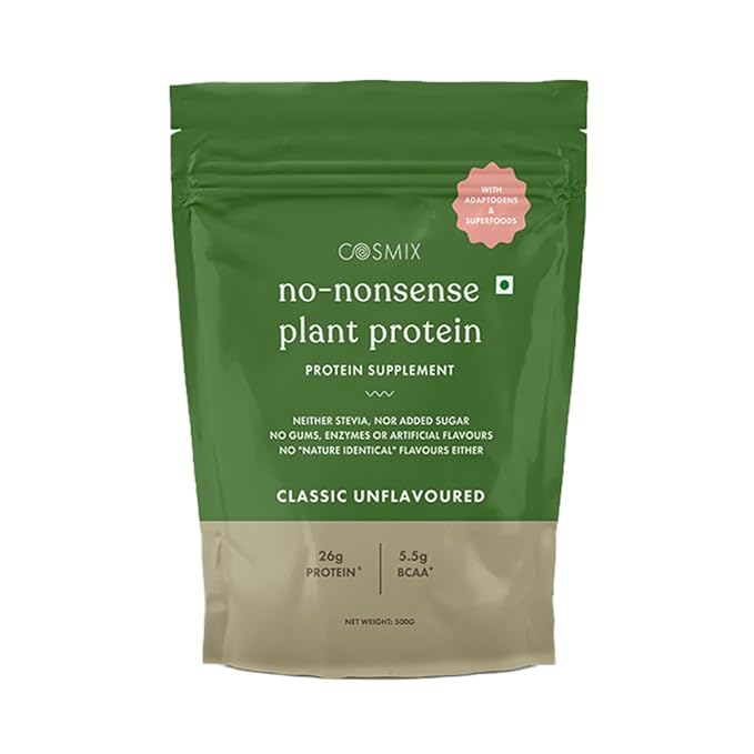 Cosmix No Nonsense Plant Organic Pea & Brown Rice Is