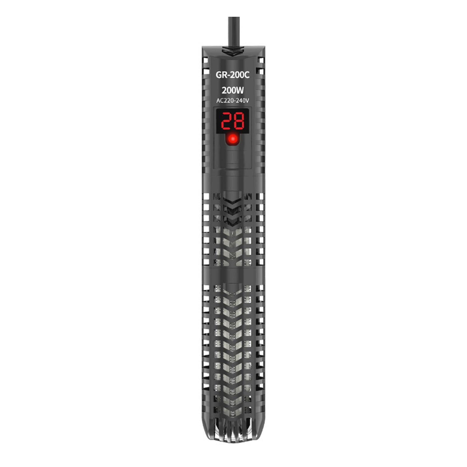 Termostato Automatico Esplosioni Antivari Riscaldamento Carro Armato Pesce con L'esposizione Digital Cassa Protettiva Dell'abs,300W