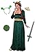 Sanctuarie Designs Women's Princess Fiona Shrek /Deluxe/ Plus Size Supersize Halloween Kit/1x/Green/