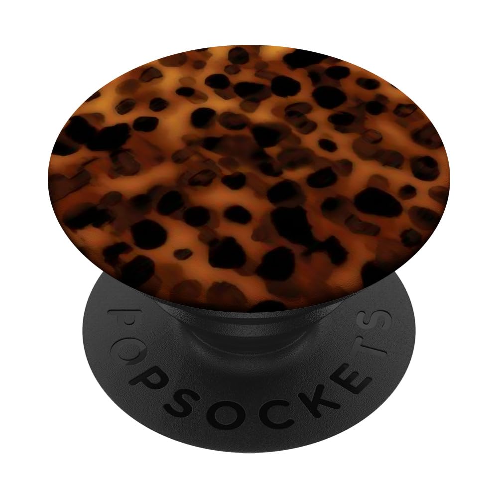 Classic Tortoise Shell Print Tortoiseshell Pattern Chic PopSockets Adhesive PopGrip