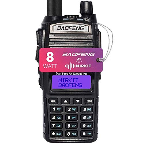 Mirkit Radio Baofeng UV-82 MK5 MP Max Power 8W 2800 mAh Li-Ion Battery Pack, Mirkit Edition Mirkit Radio Baofeng UV-82 MK5 MP Max Power 8W 2800 mAh Li-Ion Battery Pack, Mirkit Edition