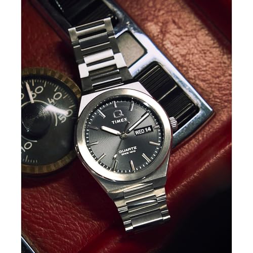 Image of TIMEX Continental Black Round Dial Analog Men's Watch - TW2Y25000UJ