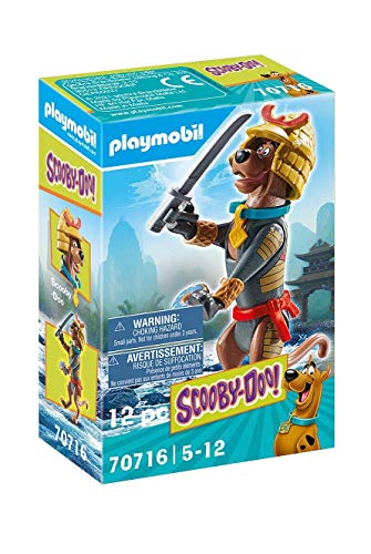 Contenuto: 1x PLAYMOBIL SCOOBY-DOO! Scooby samurai, Play set da 12 pezzi con istruzioni: 1 Scooby Doo, 11 accessori, Materiale: Plastica, Configurabile a piacere, Peso: 25 g, 70716