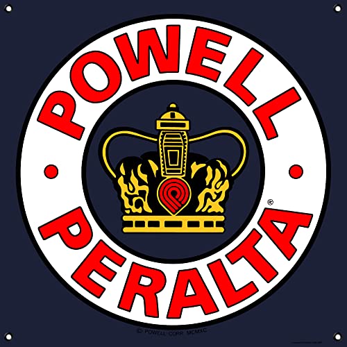 Bannière Powell Peralta Supreme 76,2 x 76,2 cm accessoire de collection