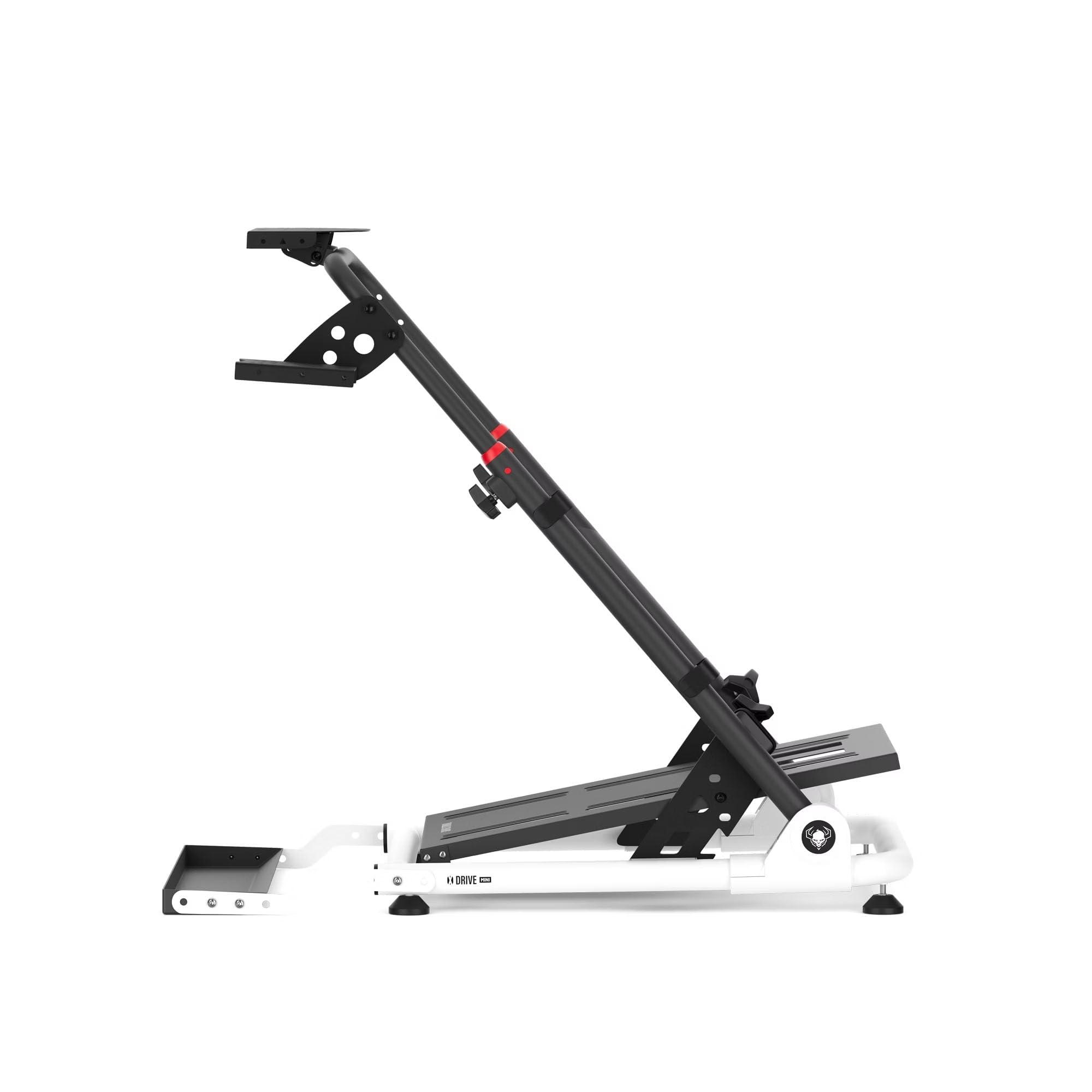 Diablo X-Drive Mini Lenkradständer Für Rennsimulation Kompatibel Mit Den Meisten Modellen Höhen- Und Neigungsverstellbar Schalthebelhalter Klappbar Weiß Kompakt [Not Machine Specific]