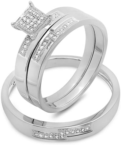 Dazzlingrock Collection 0.50 Quilates (ctw) 10K De