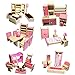 Produktbild Blaward Minipuppen Zubehör Holz Spielzeug Set Puppenhaus Möbel Puppe Zubehör DIY Set Miniatur Möbel Puppenhaus Dekoration Pretend Play Kinder(Bad)