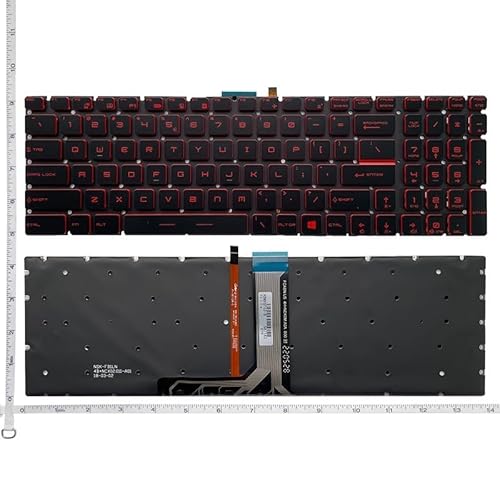 MSI GT72 GS63 GE72 GL62M CX72 PX60 GE62 GP62 GV62 CR72 GL65 PE70 PE60p US/RU/SP/FRobNCgtm[gp\RL[{[h(US Red backlit)