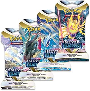 POKEMON TCG: Sword and Shield Silver Tempest Booster Packs - 8 Pack