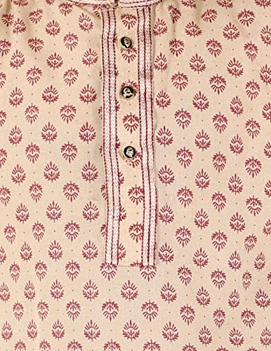 Image of Pro-Ethic Style Developer Boy's Cotton Embellished Kurta Pajama For Baby Kids Ethnic Wear (S-167)