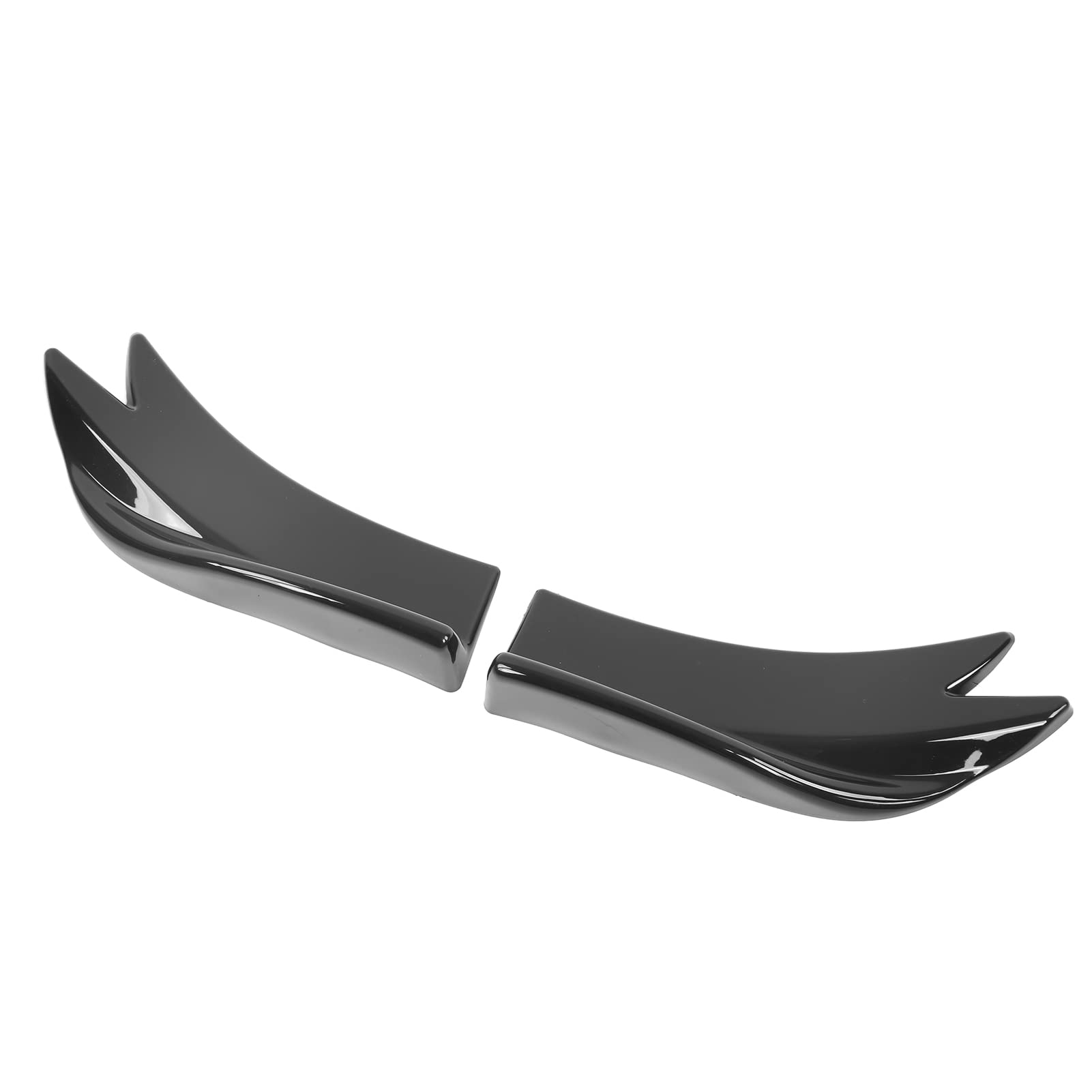 Fydun 1 Paire Aileron de Pare-Chocs Arrière Universel Spoiler de Séparateur de Diffuseur de Lèvre de Pare-Chocs Arrière D'automobile Protecteur Anti-Rayures à Lèvre Arrière