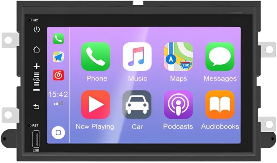 Android 13 Double Din Car Stereo Compatible for 2004-2014 for Ford F150/250/350 7Inch Car Stereo Radio GPS Navi WiFi Cars Audio Multimedia Receiver with for CarPlay Android Auto- 2+32G