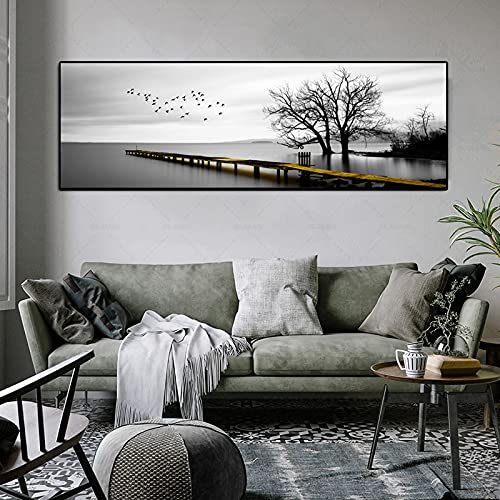 Pont de bois Art Crafts for Home Wall Decor salon et chambre