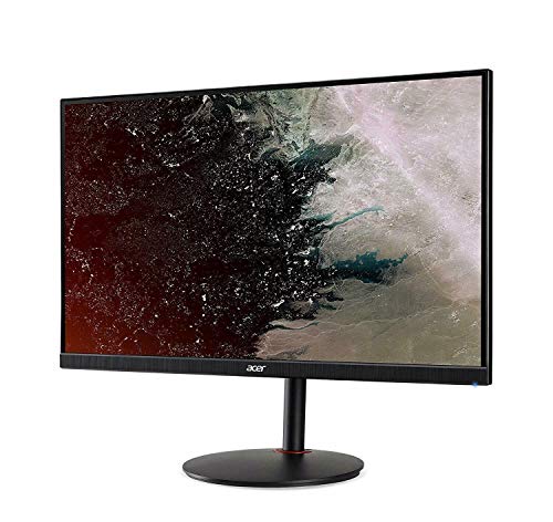Image of Acer Nitro XV272 Xbmiiprx 27 inch Full HD (1920 x 1080) IPS Gaming Monitor with AMD Radeon FREESYNC Technology, 240Hz, Up to 0.1ms, DisplayHDR400, 99% sRGB, (2 x HDMI 2.0 Ports & 1 x Display Port), Black