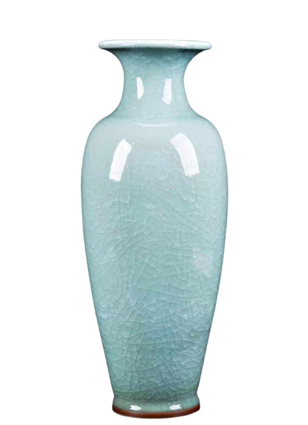 SnamicE Ceramic vase,Vintage vase, Chinese Ceramic vase,Chinese Ceramic vase Chinese vase Porcelain Flower vase Chinese Antique Ceramic vases Traditional Decorative Vase-F:high52C,B:high52cm