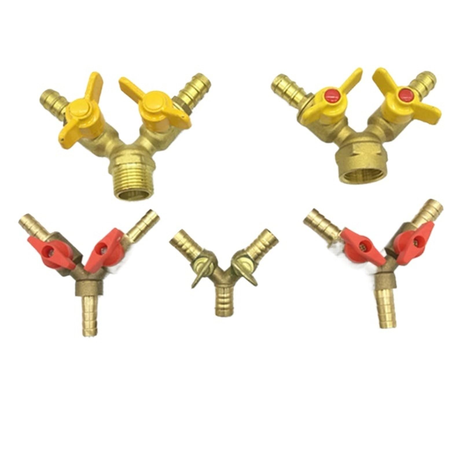Adaptateur de robinet à boisseau sphérique 8mm pour dérivation de tuyaux