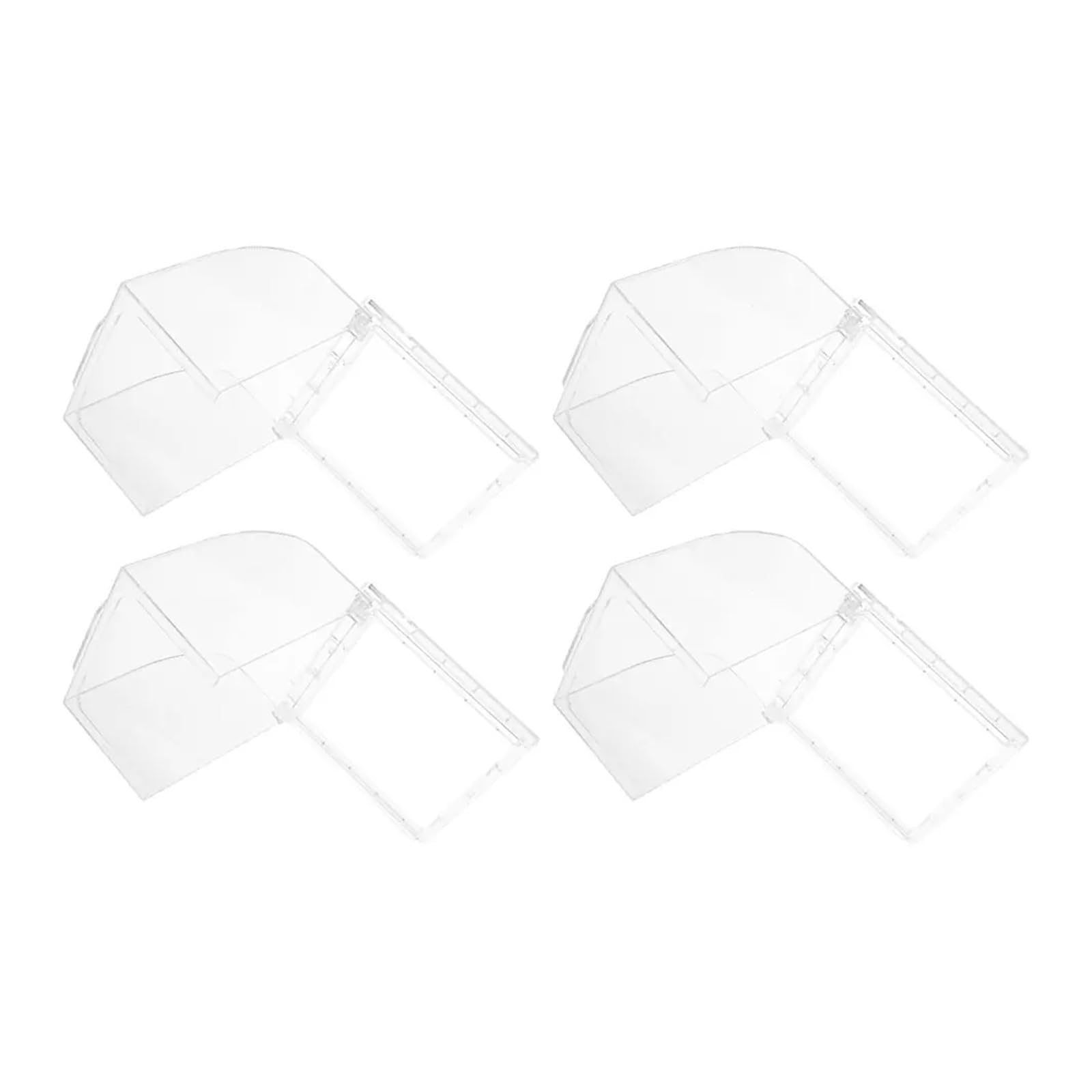 4 Pezzi di Protezione Impermeabile for Prese di Corrente, Materiale di Protezione for Prese di Corrente, compatibilità Universale, Accessori elettrici per Cortile, ripostiglio(Black)
