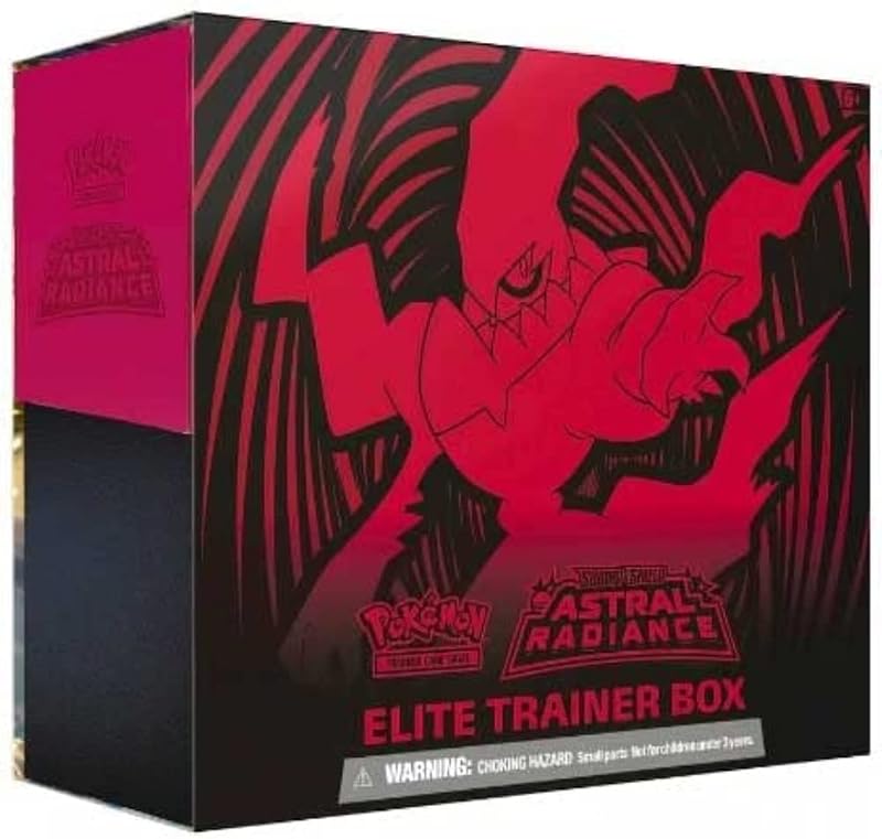 Pokemon Sword and Shield Astral Radiance Elite Trainer Box - ¡8 paquetes de refuerzo!