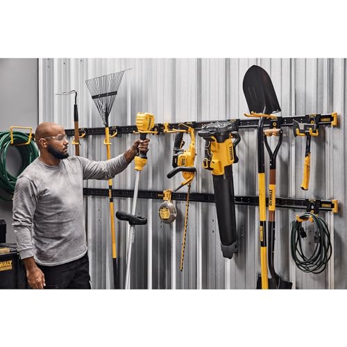 Dewalt DWST82808 - Portautensili Con Manico Lungo, Per Rastrelli E Scope, Compatibile Con Sistema Di Archiviazione Da Officina - 2