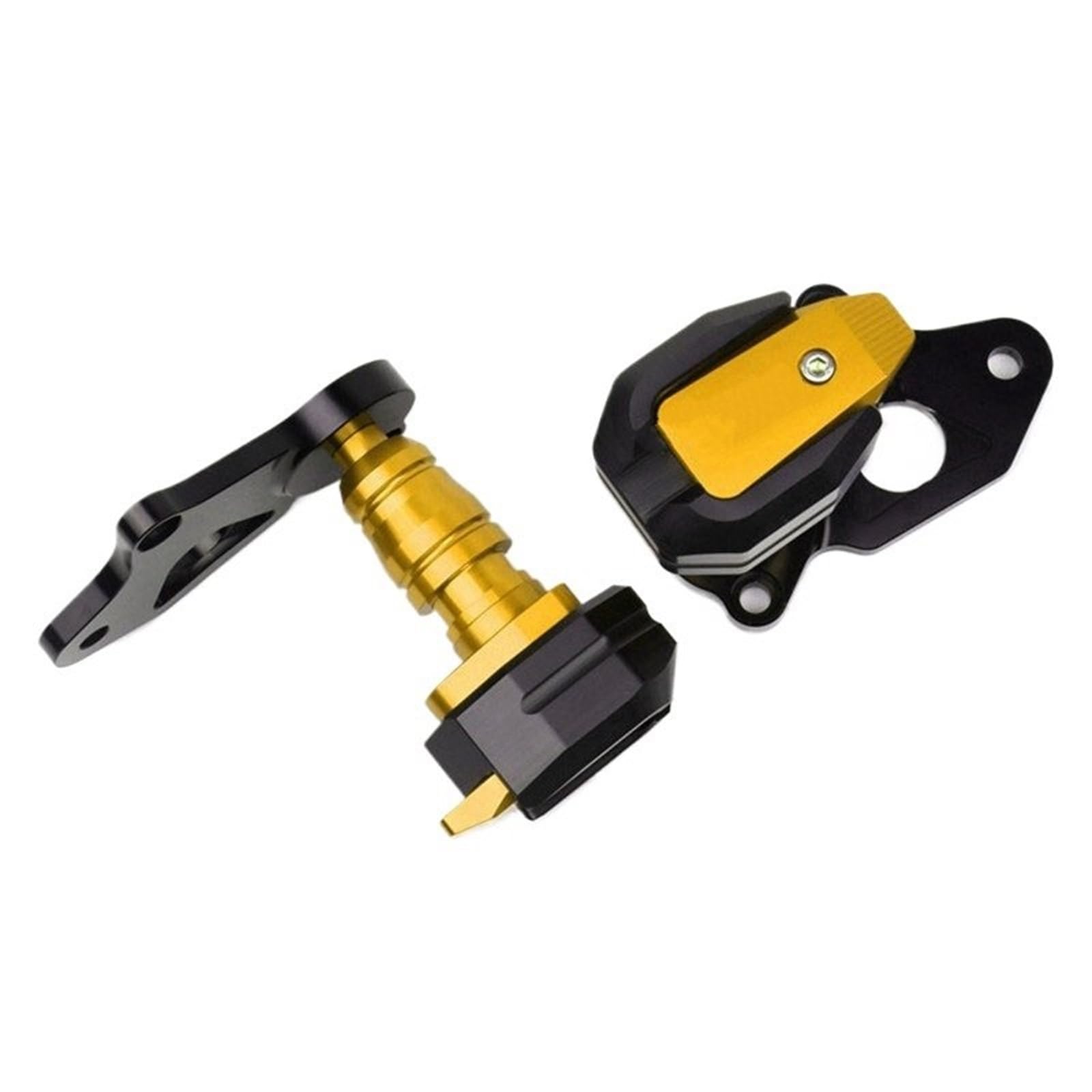ZHAUPMCB Frame Sliders Fit For GSX-R600 GSX-R750 GSXR 750 600 2006-2016 Motorcycle Falling Protection Frame Slider Crash Pads(A-Gold)