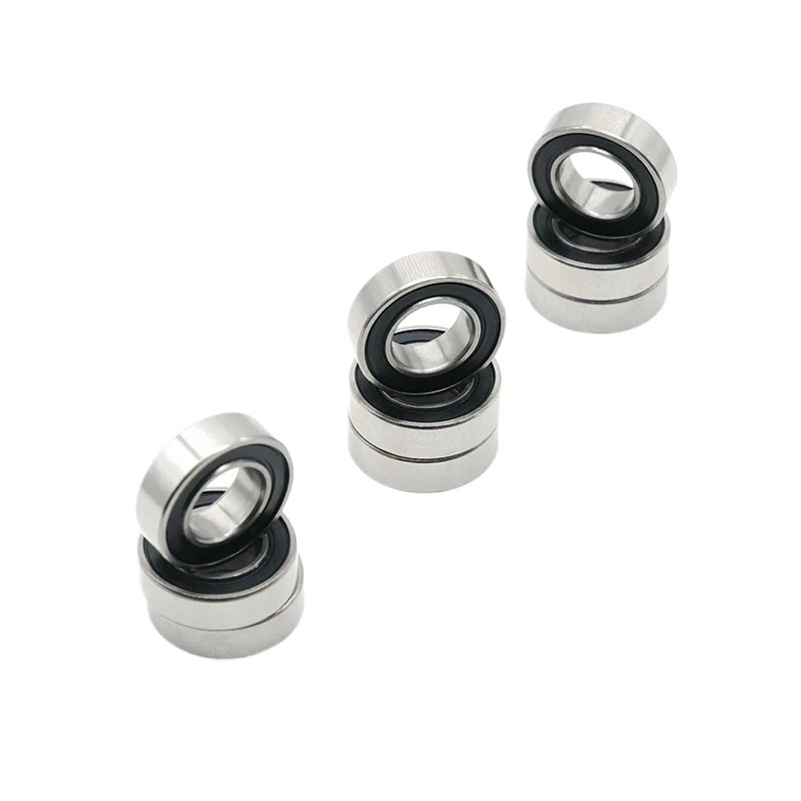 Roulement à contact oblique 3801-2RS deux rangées 12 mm acier