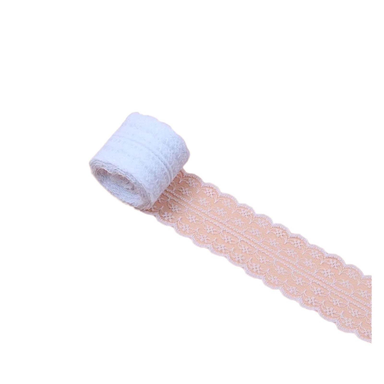 2 uds/300,0 m cinta de encaje blanco 45, MM Para Hogar