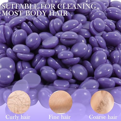 Image of Wax Beads Bulk - 2.5lb Wax Beans Supplies for Esthetician - Professinal Painless Waxing for Face, Upper Lip, Bikini, Leg, Women Natural Melting Kit - Hypoallergenic Hard Wax Beads Bulk