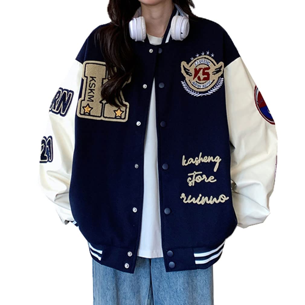 美品 72万 23SS アミリ パッチワーク バーシティジャケット スタジャン バーシティジャケット - LUVISTRUE | 60% - アジアファッション通販