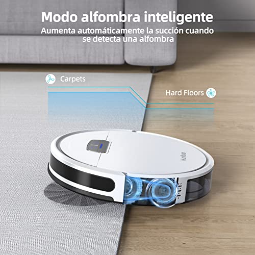 Robot-Aspirador-y-FregasuelosHONITURE-G20-3000pa-Friegaaspira-y-Barre-a-la-Vez-3-en-1-Aspirador-RobotCompatible-Alexa-WiFi-AppIdeal-para-Pelo-de-MascotasPisoAlfombraAutonomia-150-min