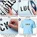 20 Sheets 880 Pieces Iron on Letters, 2 Inch Iron on Vinyl Letters for Clothing, Heat Transfer Letters with A-Z PU Alphabets Sticker, Iron on Letters for Fabric, Clothing T-Shirt Printing DIY Craft