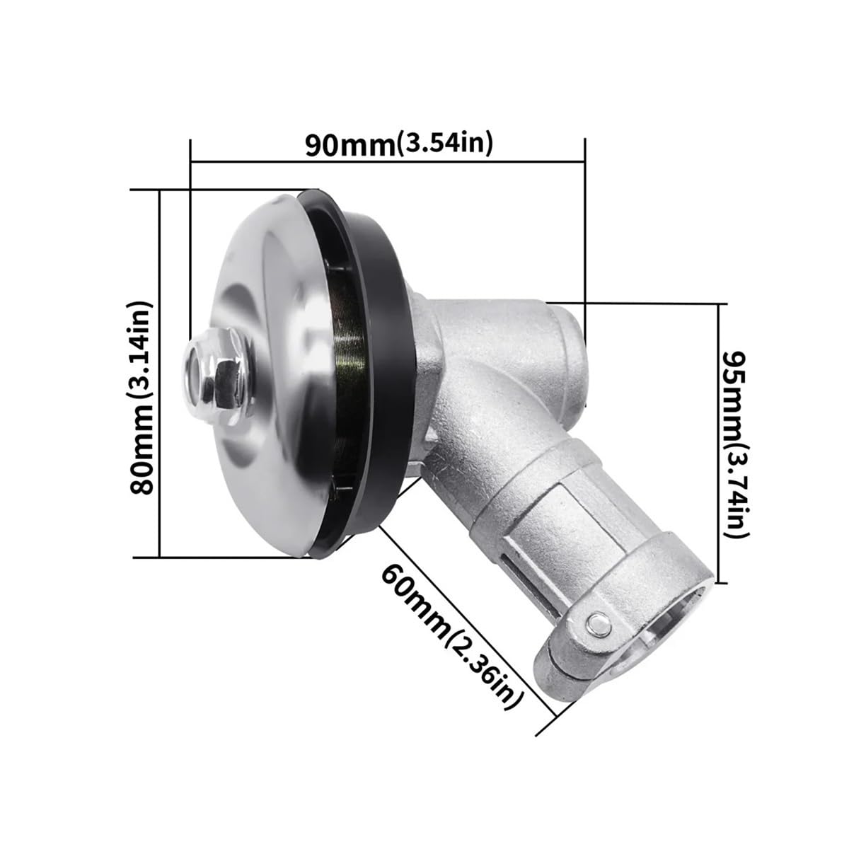 parti Scatola ingranaggi da 26 mm/28 mm, 7/9 denti, testina di trasmissione for decespugliatore, adatta for sostituire la testina di trasmissione, parti di tosaerba, attrezzi da giardinaggio(26mm 9t)