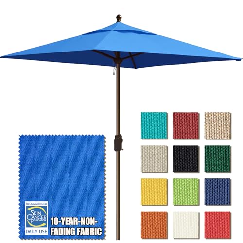 EliteShade USA 10-Year-Non-Fading 6x6Ft Square Market...