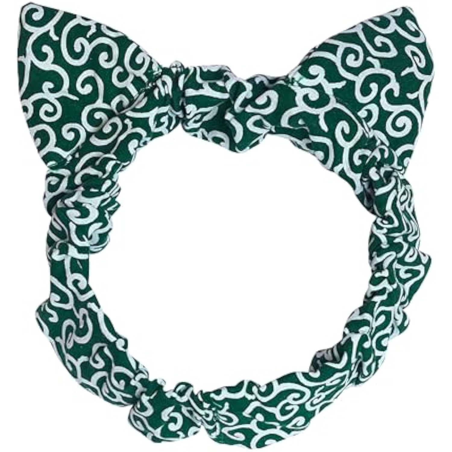 クリアストーン(Clearstone) 猫耳ヘアバンド 唐草 レディース グリーン 詳細画像1