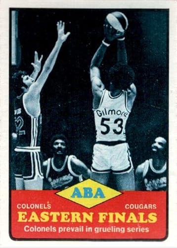 1973-74 Topps #207 Eastern Finals NM Near Mint Kentucky Colonels/vs. Carolina Cougars Basketball