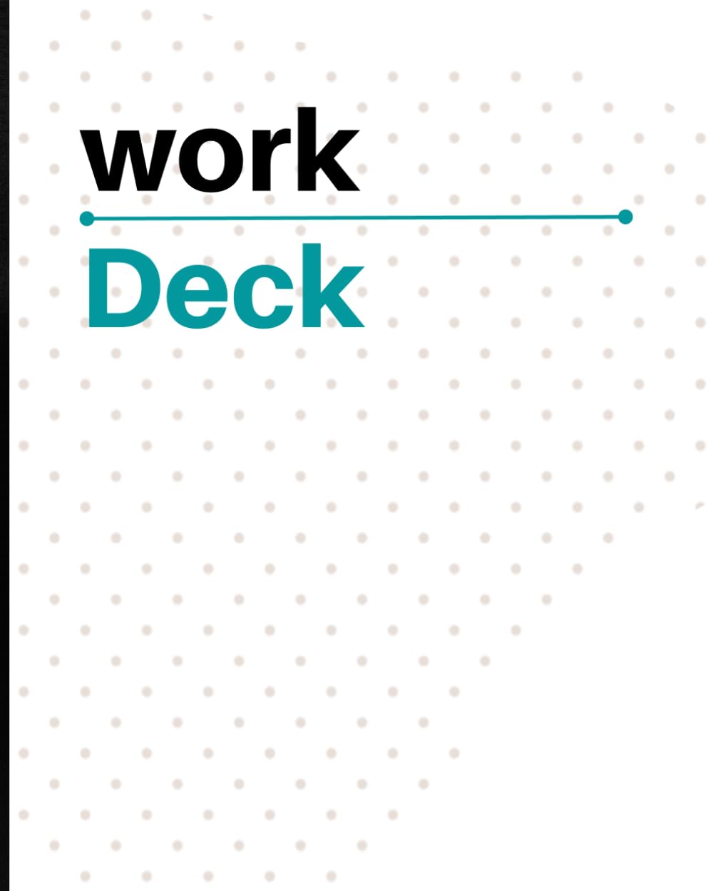 work deck organizer: La nostra agenda è dotata di una sezione dedicata alla pianificazione quotidiana, dove annotare appuntamenti, impegni e scadenze in modo semplice e intuitivo.