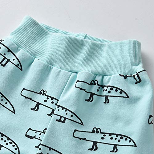 Image of Toddler Infant Baby Boy Clothes Animal Style Long Sleeve Hoodie Tops Sweatsuit Pants Outfit Set