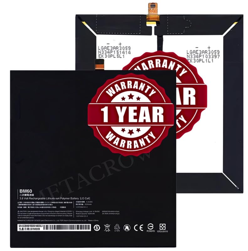 Image of Original BM60 Battery Compatible for Xiaomi Mi Pad 7.9 - (6700mAh) - 1 Year Warranty MC10