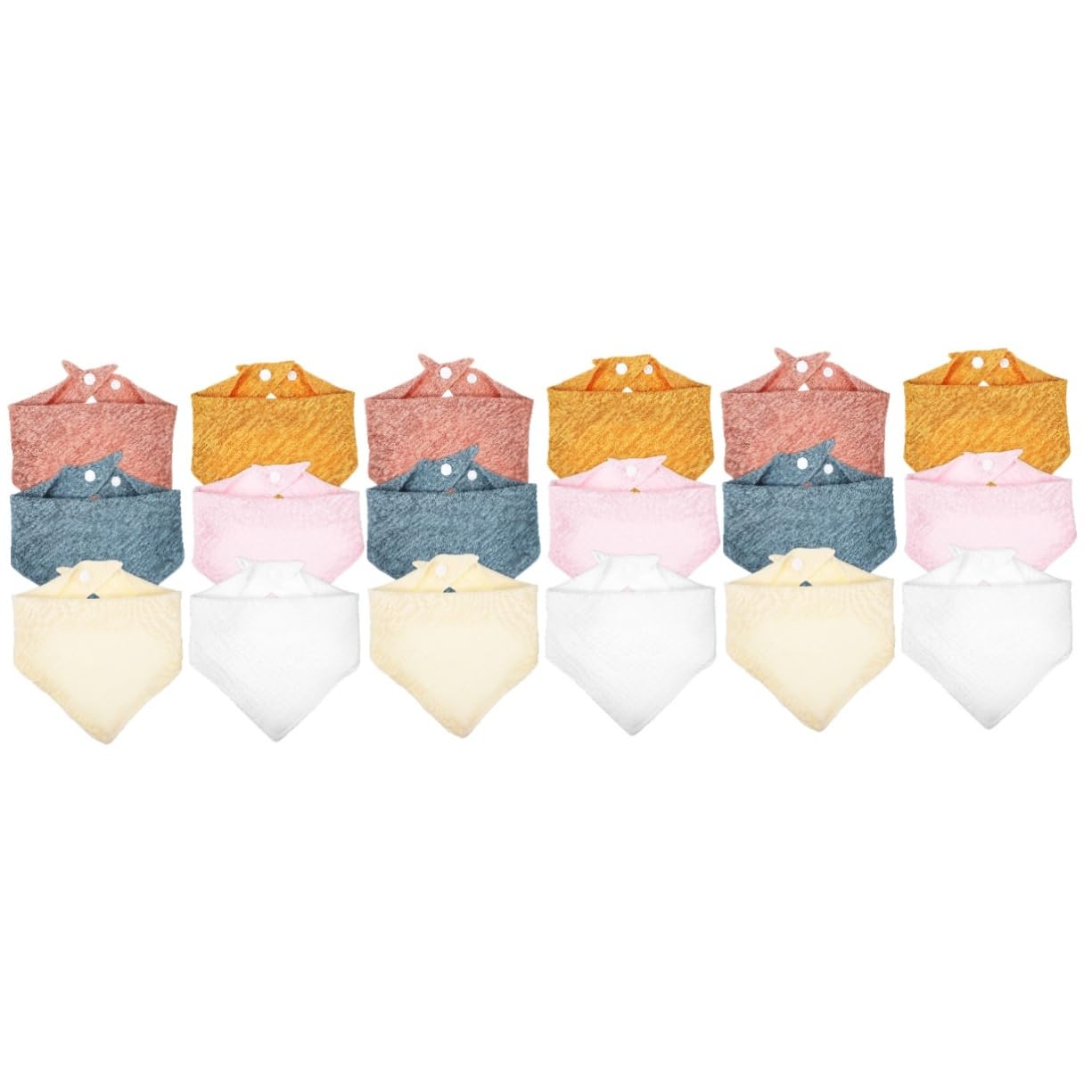 UPKOCH Paño De Baberos Recién Nacidos Pañuelos Recién Nacidos Baberos Triangulo Bebe Para Niños Babero Recién Nacido De Bebe Simples De Niño Gasa