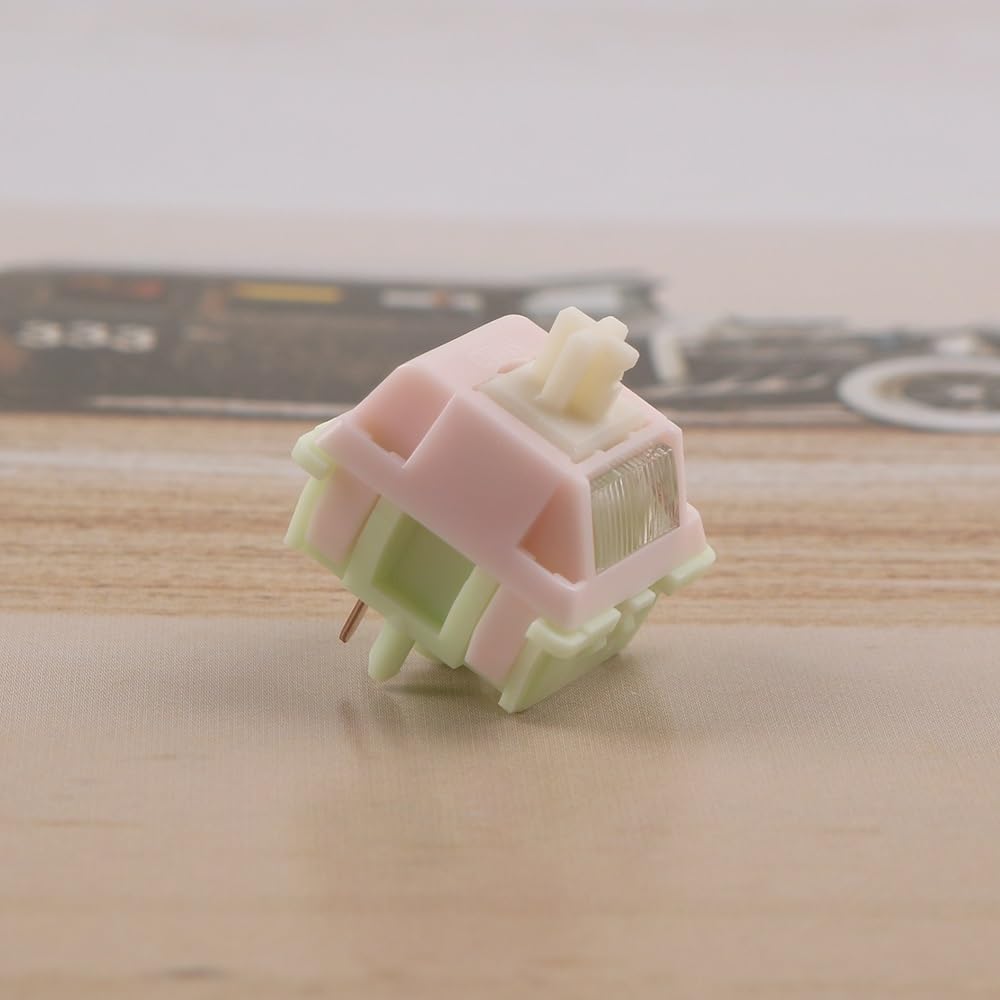 MMD Vivian Switch V2, Benutzerdefinierte Mechanische Tastatur, Vorgeschmierter Linearer Thocky-Schalter(53g,110PCS)
