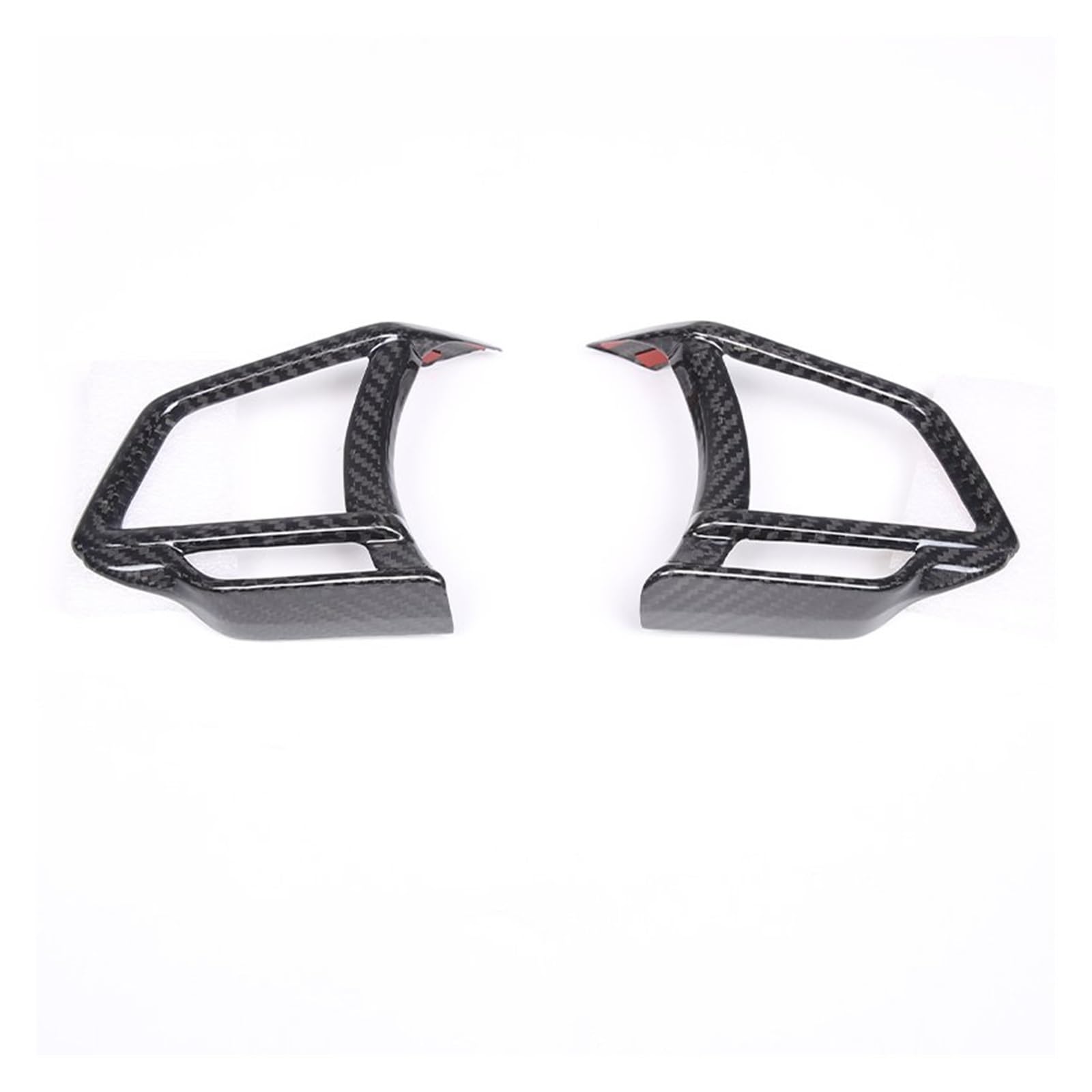 Auto Interior for Subaru for WRX 2022-2024 Steering Wheel Button Frame Cover Sticker Trim Interior Accessories(1)