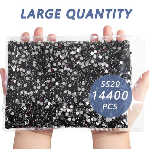 Image of Beadsland Flat Back Crystal Rhinestones Bulk, Amethyst, SS20, 14400pcs