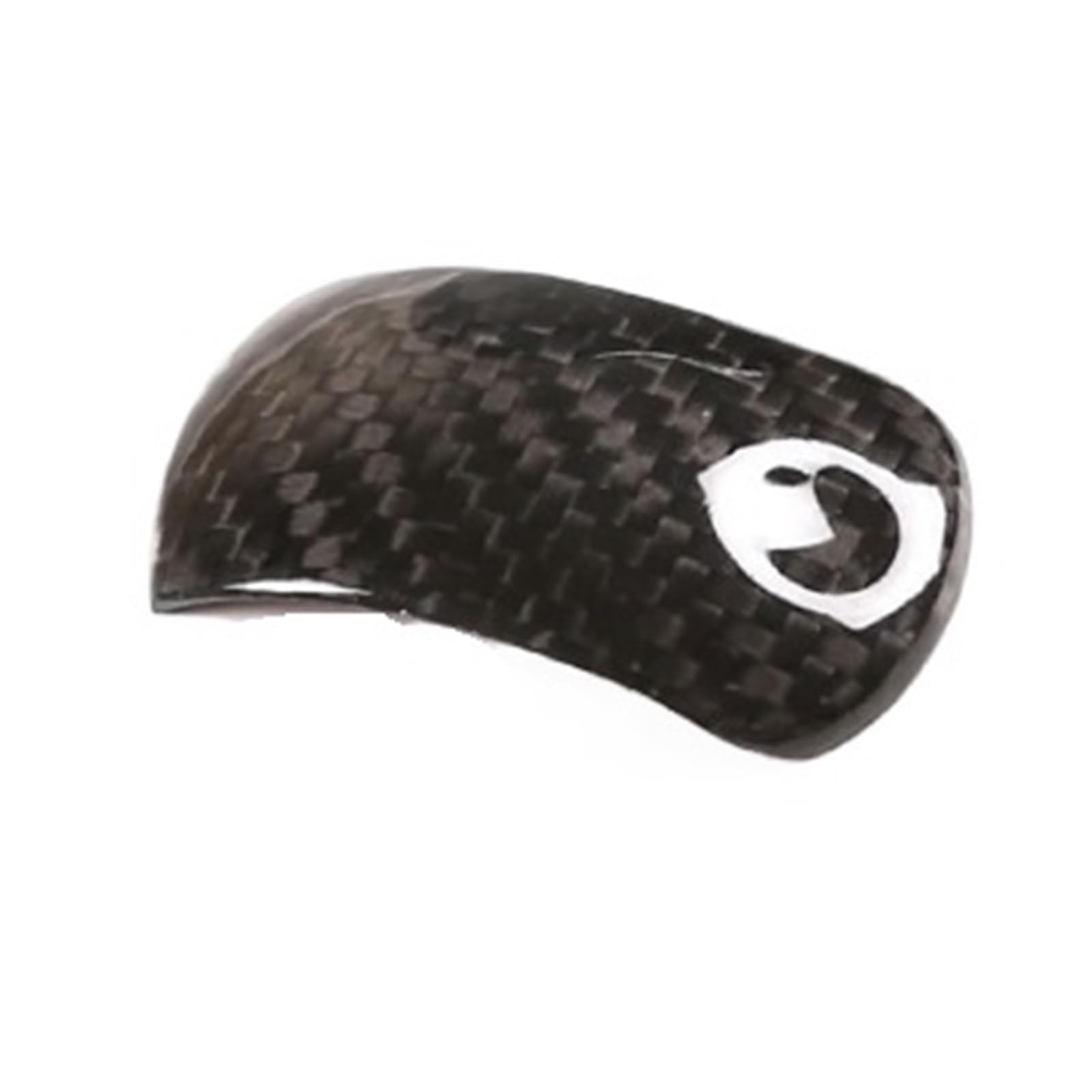 THXZINGLWG Carbon Fiber Shift Knob Cover Compatible for Ford Mustang