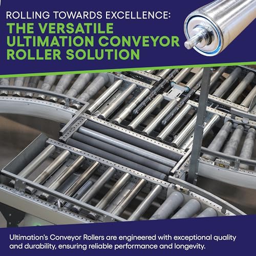 image for Ultimation Conveyor Rollers - Galvanized Steel Replacement, 1.5